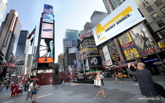 Xinhua News Agency - Times Square Billboard